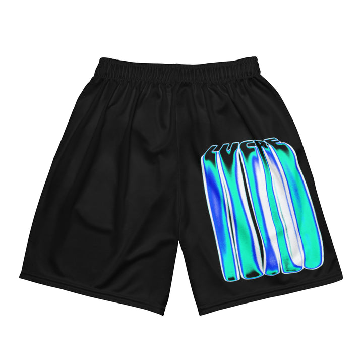 FL BRANDED - “ICE DRIPS” MESH SHORTS