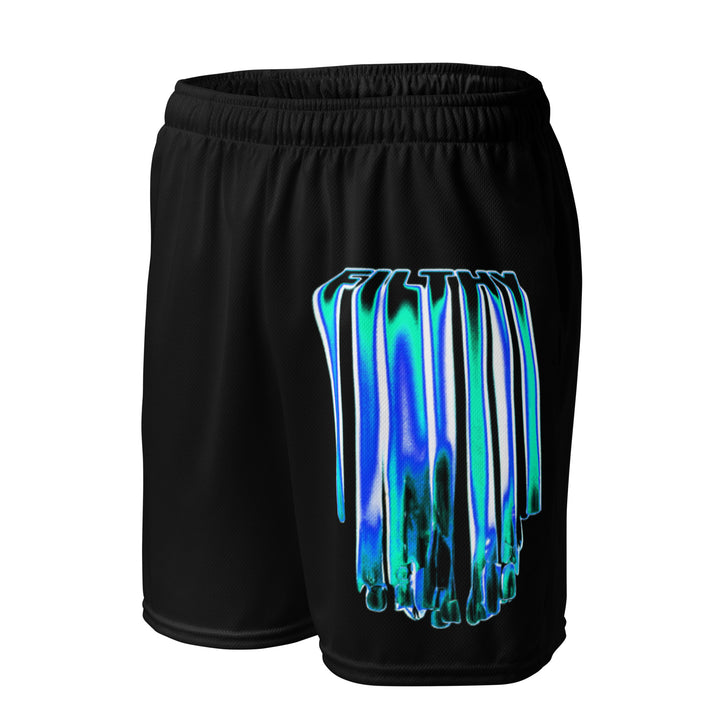 FL BRANDED - “ICE DRIPS” MESH SHORTS