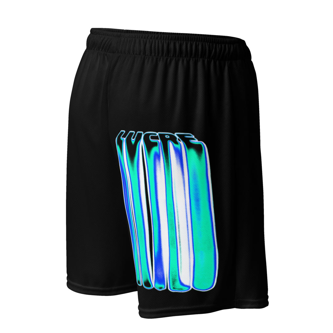 FL BRANDED - “ICE DRIPS” MESH SHORTS