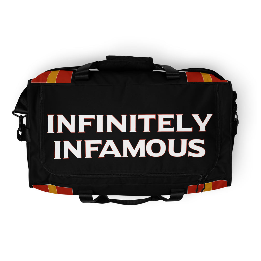 INFINITELY INFAMOUS INAUGURAL DUFFEL BAG