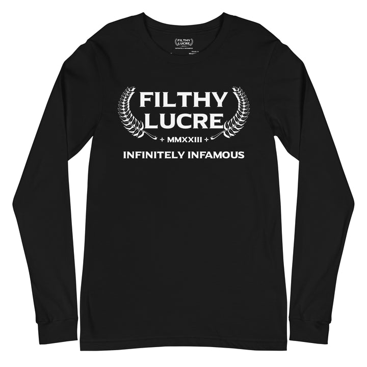 INFINITELY INFAMOUS INAUGURAL LONG SLEEVE T-SHIRT