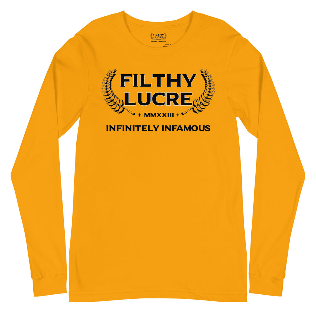 INFINITELY INFAMOUS INAUGURAL LONG SLEEVE T-SHIRT