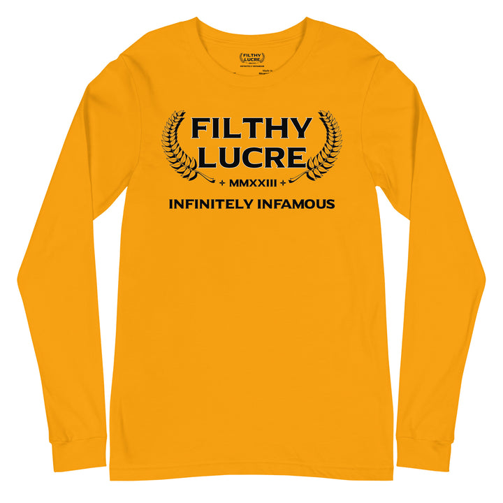 INFINITELY INFAMOUS INAUGURAL LONG SLEEVE T-SHIRT