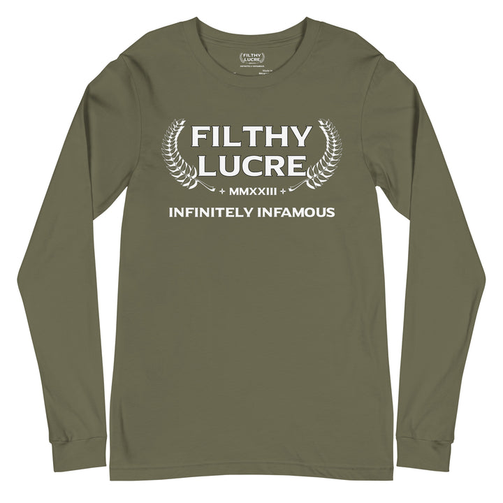 INFINITELY INFAMOUS INAUGURAL LONG SLEEVE T-SHIRT