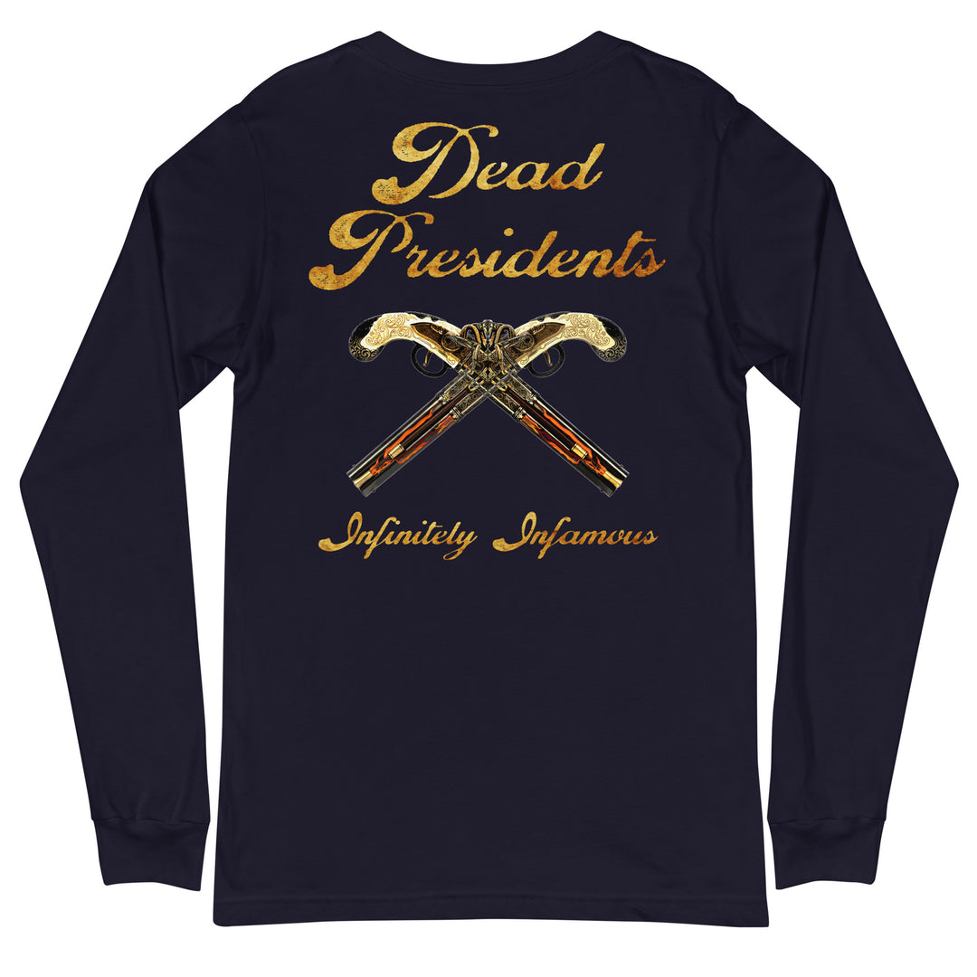 DEAD PRESIDENTS / LINCOLN LONG SLEEVE T-SHIRT