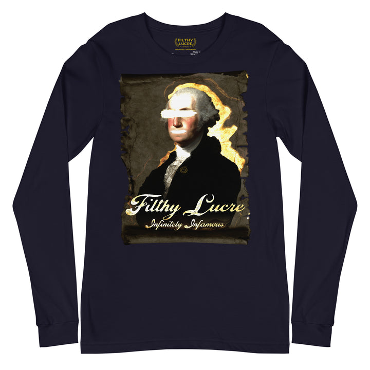 DEAD PRESIDENTS / WASHINGTON LONG SLEEVE T-SHIRT