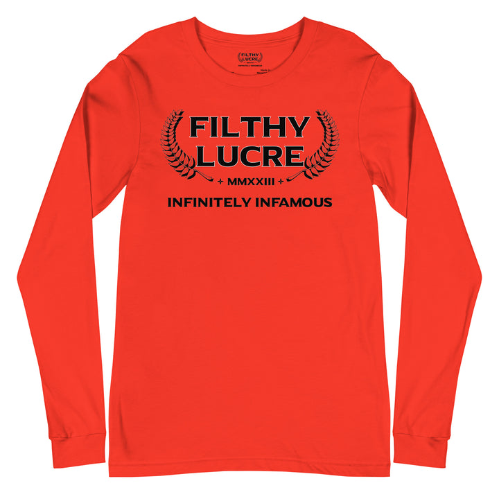 INFINITELY INFAMOUS INAUGURAL LONG SLEEVE T-SHIRT