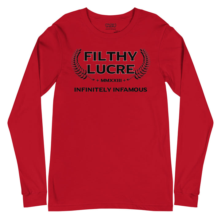 INFINITELY INFAMOUS INAUGURAL LONG SLEEVE T-SHIRT