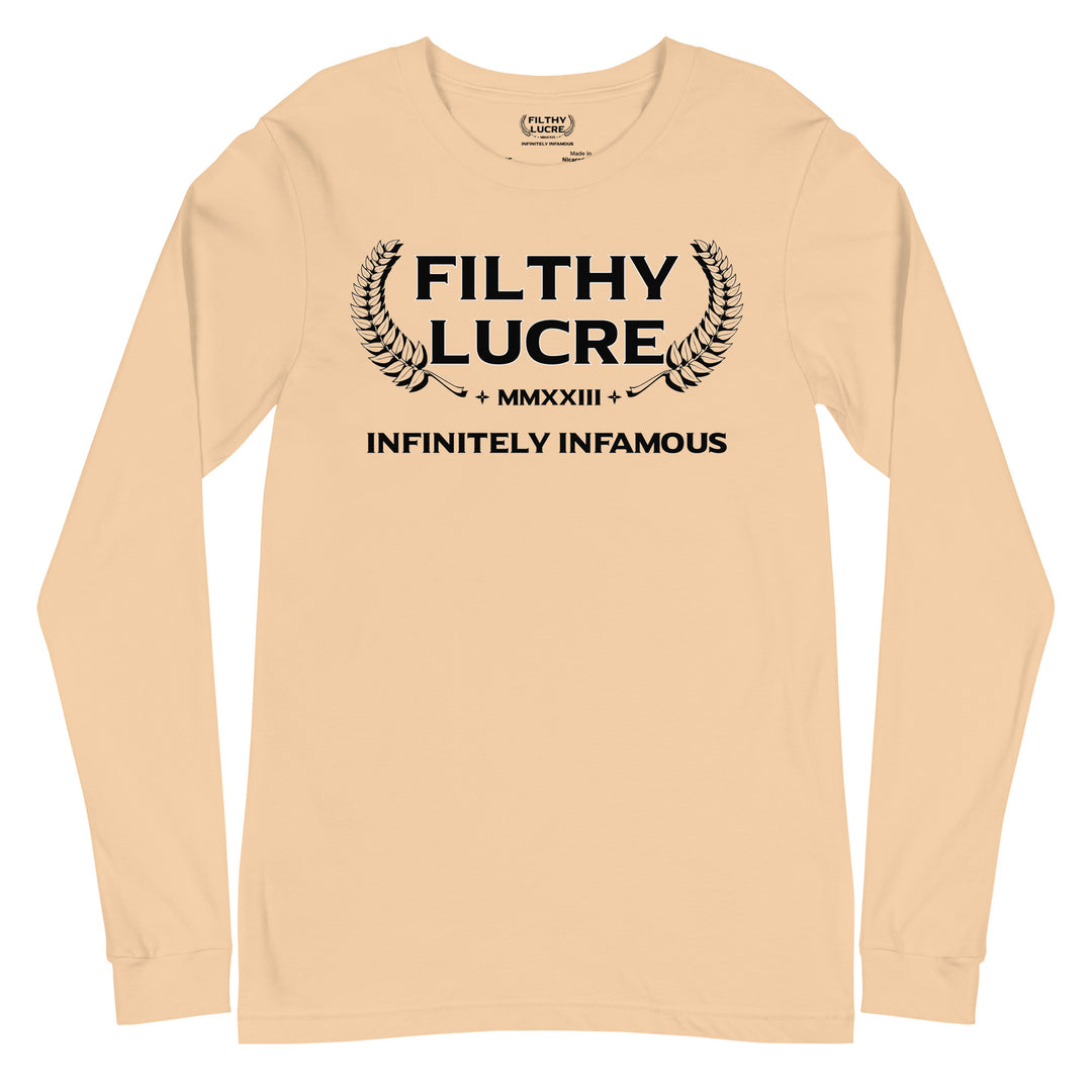 INFINITELY INFAMOUS INAUGURAL LONG SLEEVE T-SHIRT