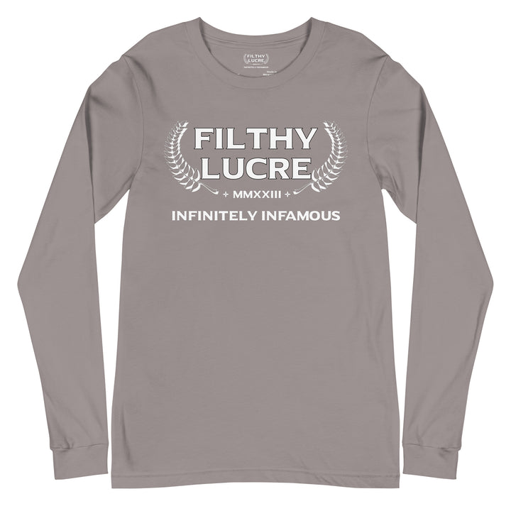 INFINITELY INFAMOUS INAUGURAL LONG SLEEVE T-SHIRT