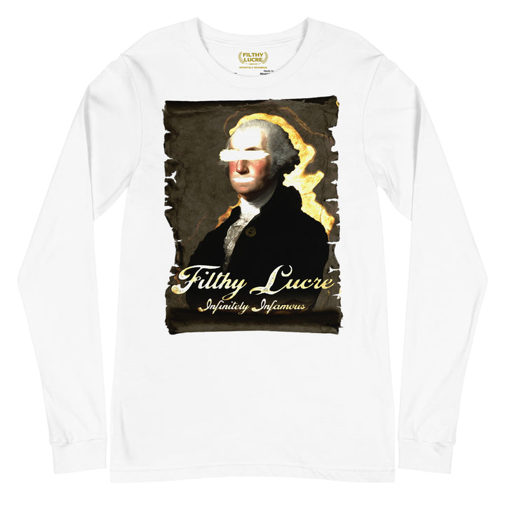 DEAD PRESIDENTS / WASHINGTON LONG SLEEVE T-SHIRT