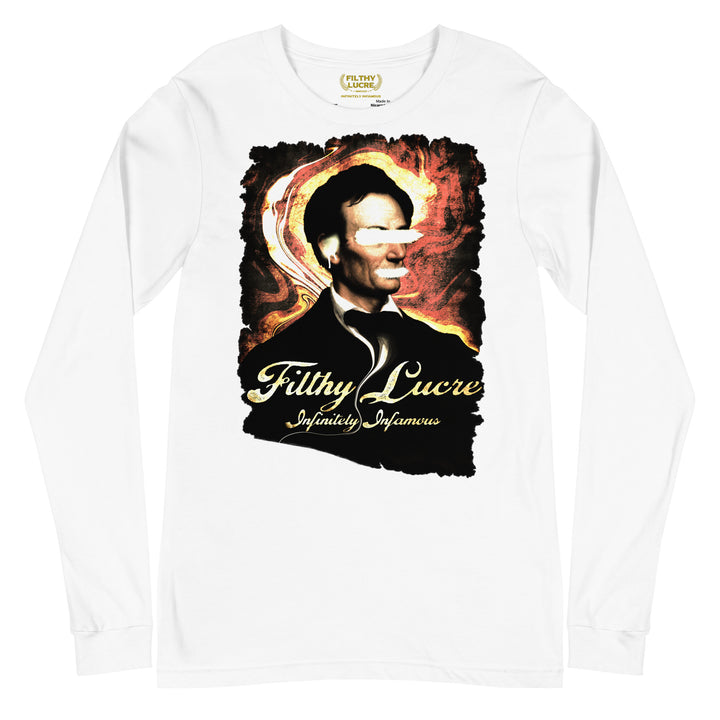 DEAD PRESIDENTS / LINCOLN LONG SLEEVE T-SHIRT