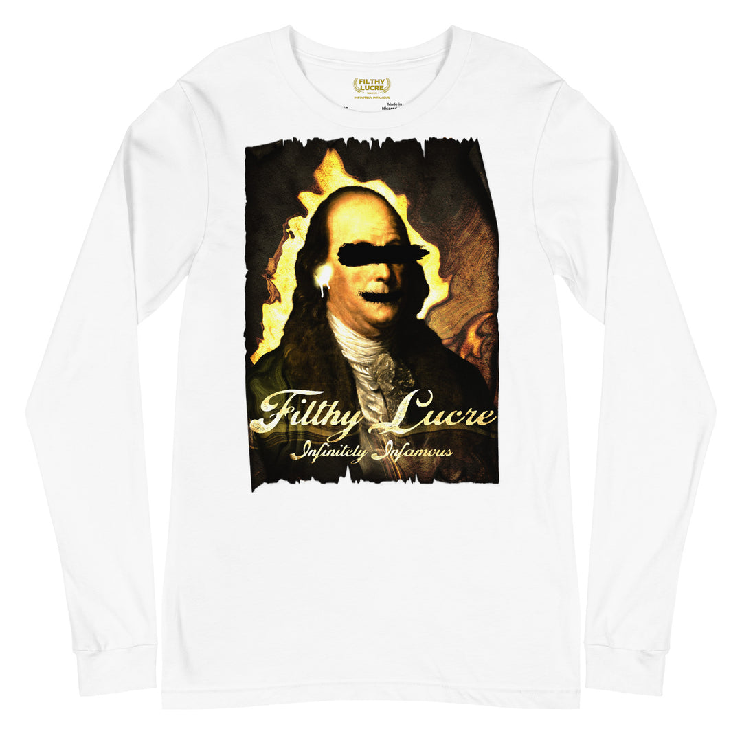 DEAD PRESIDENTS / FRANKLIN LONG SLEEVE T-SHIRT