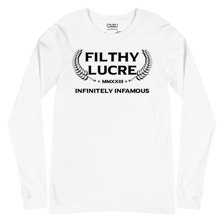 INFINITELY INFAMOUS INAUGURAL LONG SLEEVE T-SHIRT