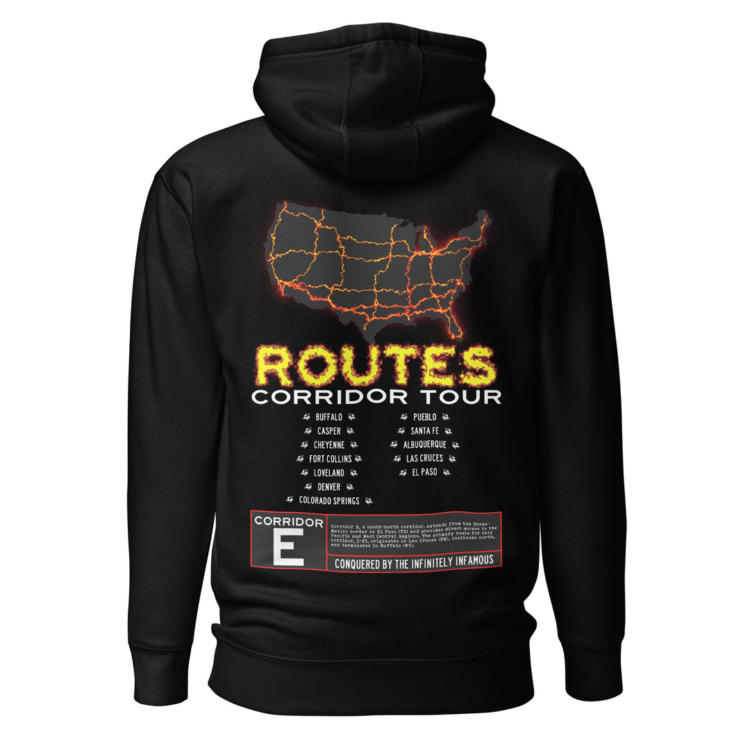 I-25 / CORRIDOR E HOODIE – ROUTES OF DESTINY