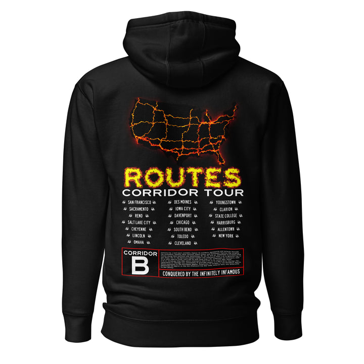 I-80 / CORRIDOR B HOODIE – ROUTES OF DESTINY