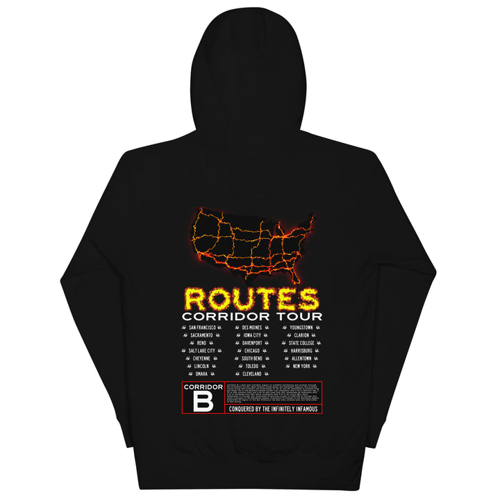 I-80 / CORRIDOR B HOODIE – ROUTES OF DESTINY