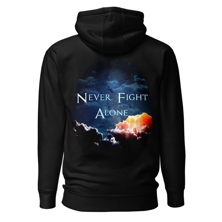 NEVER FIGHT ALONE – HOODIE