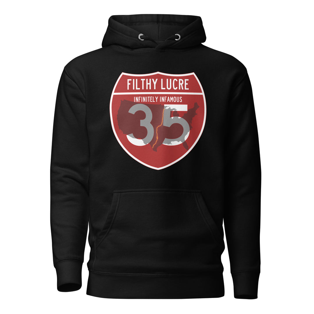 I-35 / CORRIDOR F HOODIE – ROUTES OF DESTINY