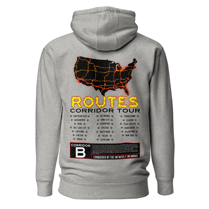 I-80 / CORRIDOR B HOODIE – ROUTES OF DESTINY