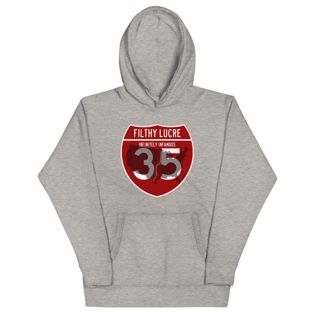 I-35 / CORRIDOR F HOODIE – ROUTES OF DESTINY