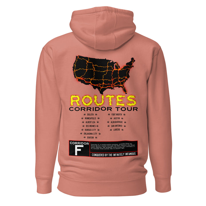 I-35 / CORRIDOR F HOODIE – ROUTES OF DESTINY