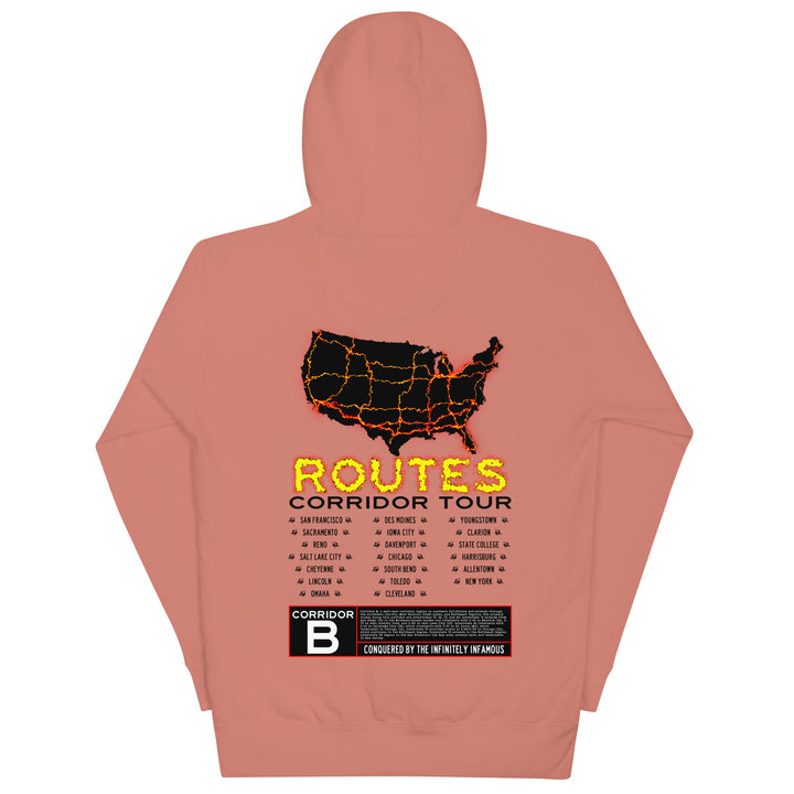 I-80 / CORRIDOR B HOODIE – ROUTES OF DESTINY