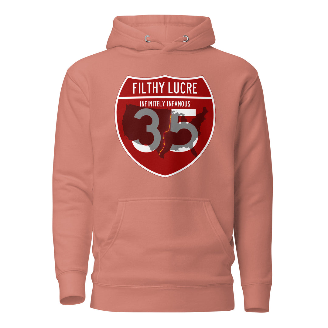 I-35 / CORRIDOR F HOODIE – ROUTES OF DESTINY