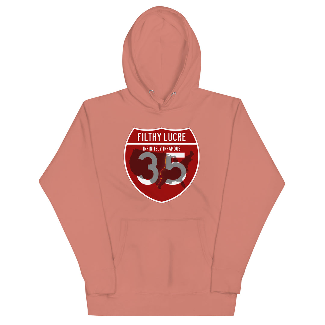 I-35 / CORRIDOR F HOODIE – ROUTES OF DESTINY