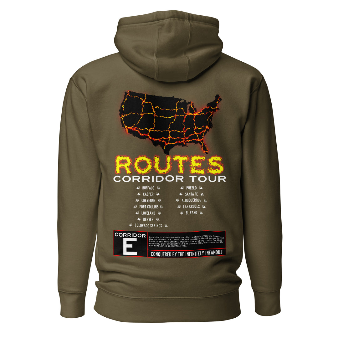 I-25 / CORRIDOR E HOODIE – ROUTES OF DESTINY