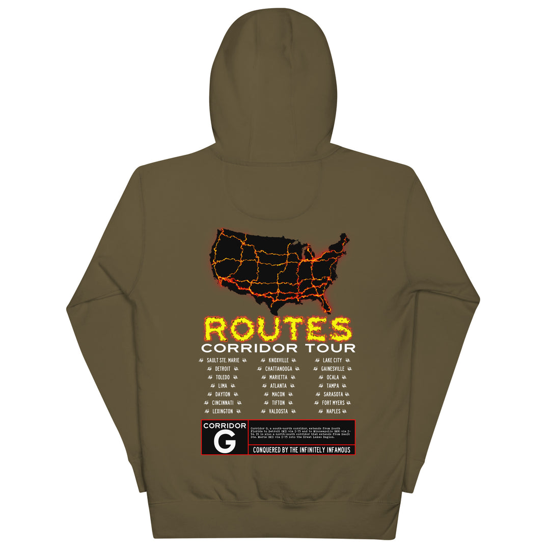 I-75 / CORRIDOR G HOODIE – ROUTES OF DESTINY