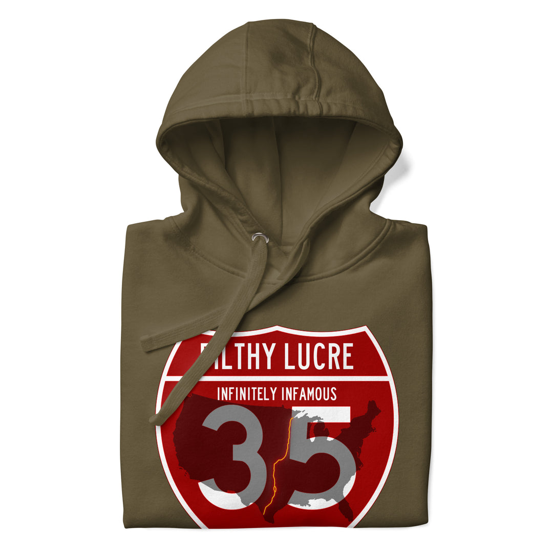 I-35 / CORRIDOR F HOODIE – ROUTES OF DESTINY