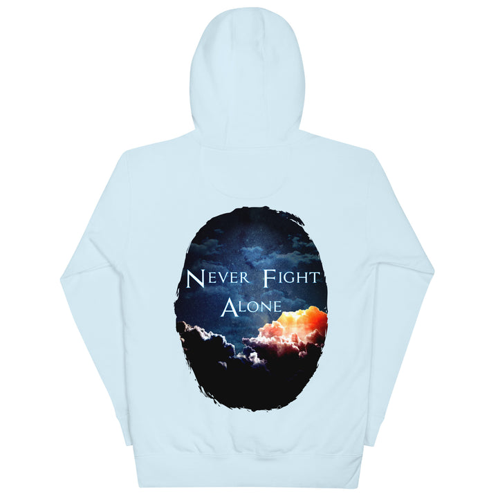 NEVER FIGHT ALONE – HOODIE