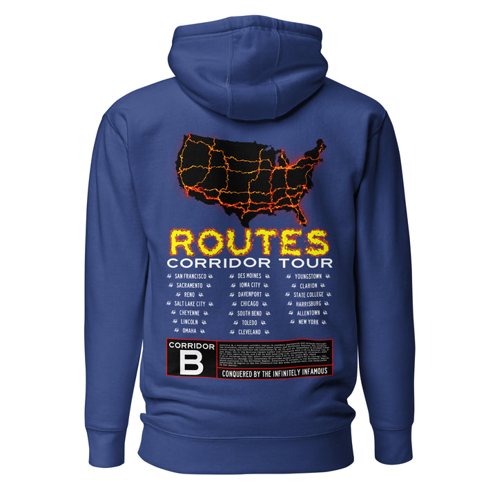 I-80 / CORRIDOR B HOODIE – ROUTES OF DESTINY