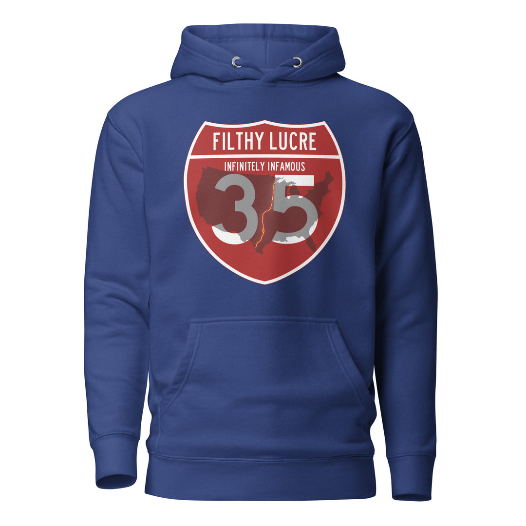 I-35 / CORRIDOR F HOODIE – ROUTES OF DESTINY