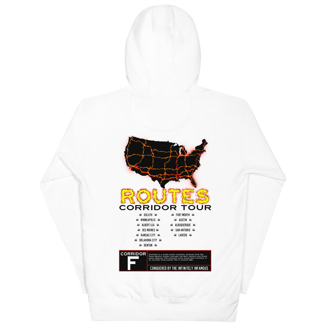 I-35 / CORRIDOR F HOODIE – ROUTES OF DESTINY