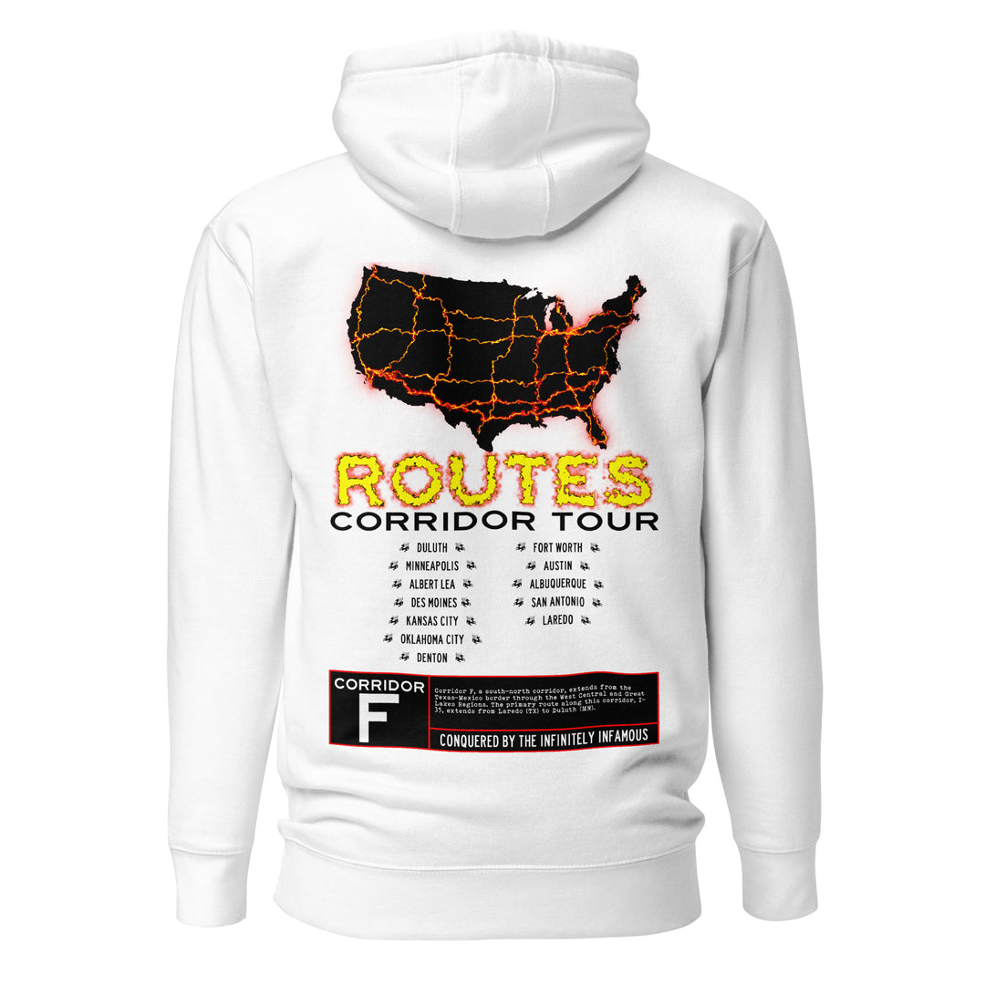 I-35 / CORRIDOR F HOODIE – ROUTES OF DESTINY