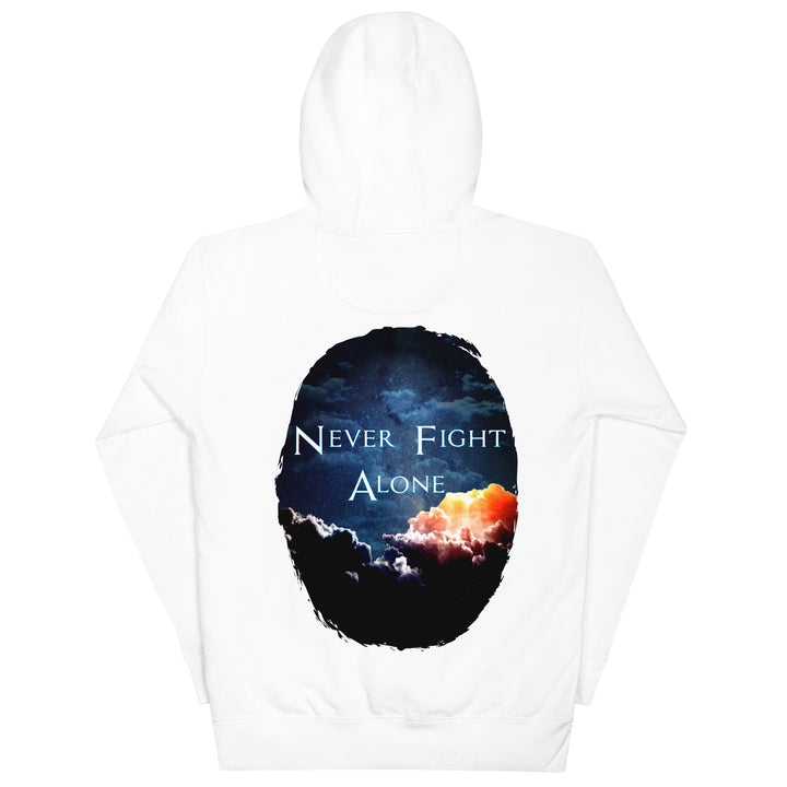 NEVER FIGHT ALONE – HOODIE