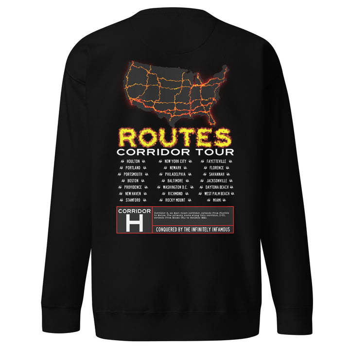 I-95 / CORRIDOR H SWEATSHIRT – ROUTES OF DESTINY