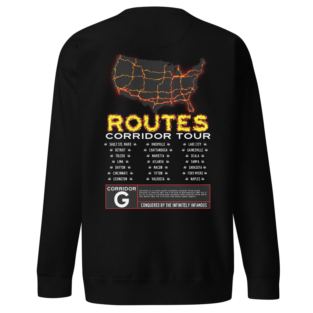 I-75 / CORRIDOR G SWEATSHIRT – ROUTES OF DESTINY