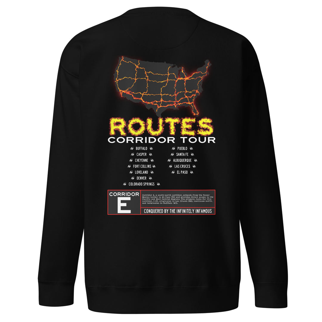 I-25 / CORRIDOR E SWEATSHIRT – ROUTES OF DESTINY