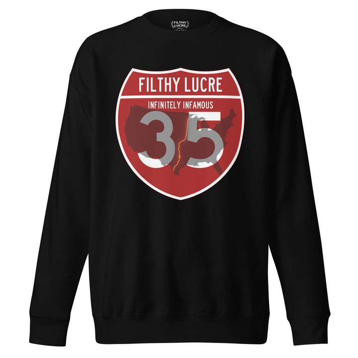 I-35 / CORRIDOR F SWEATSHIRT – ROUTES OF DESTINY