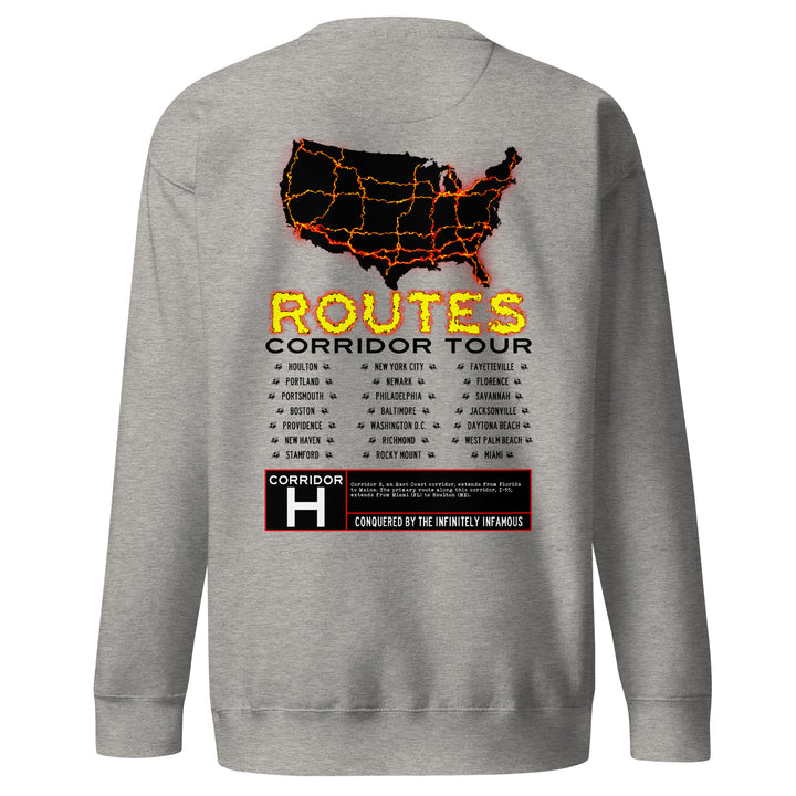 I-95 / CORRIDOR H SWEATSHIRT – ROUTES OF DESTINY