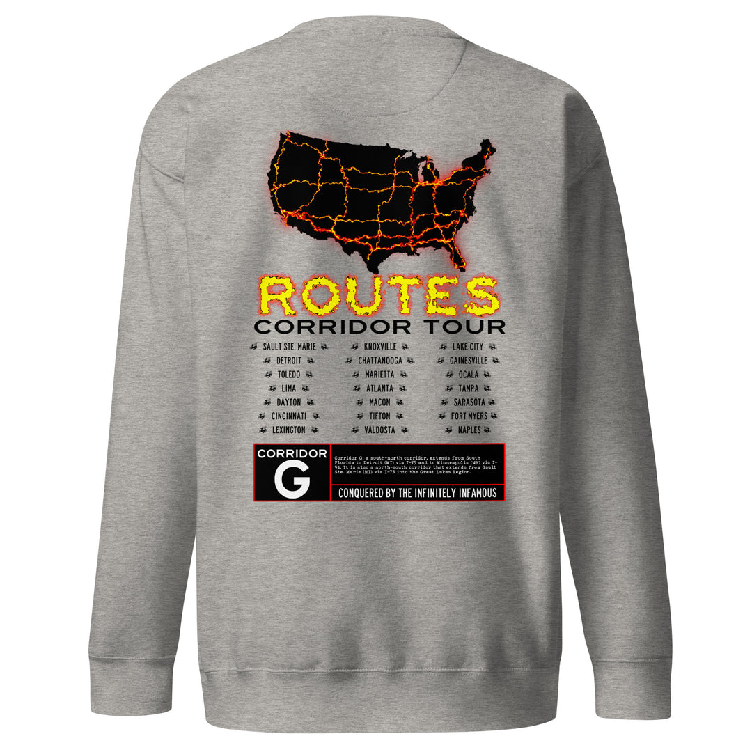 I-75 / CORRIDOR G SWEATSHIRT – ROUTES OF DESTINY