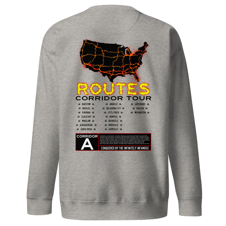 I-40 / CORRIDOR A SWEATSHIRT – ROUTES OF DESTINY