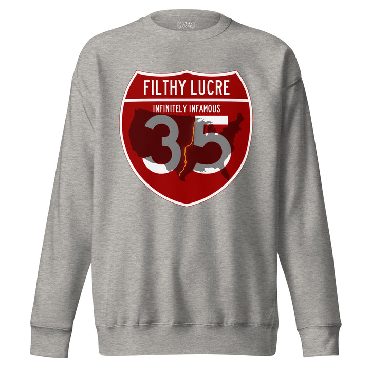 I-35 / CORRIDOR F SWEATSHIRT – ROUTES OF DESTINY