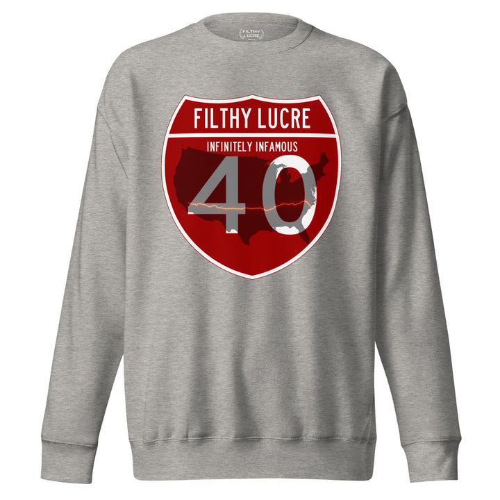 I-40 / CORRIDOR A SWEATSHIRT – ROUTES OF DESTINY