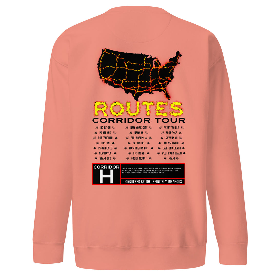 I-95 / CORRIDOR H SWEATSHIRT – ROUTES OF DESTINY