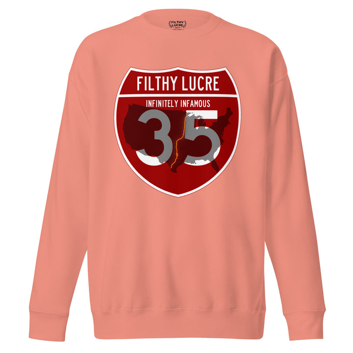 I-35 / CORRIDOR F SWEATSHIRT – ROUTES OF DESTINY