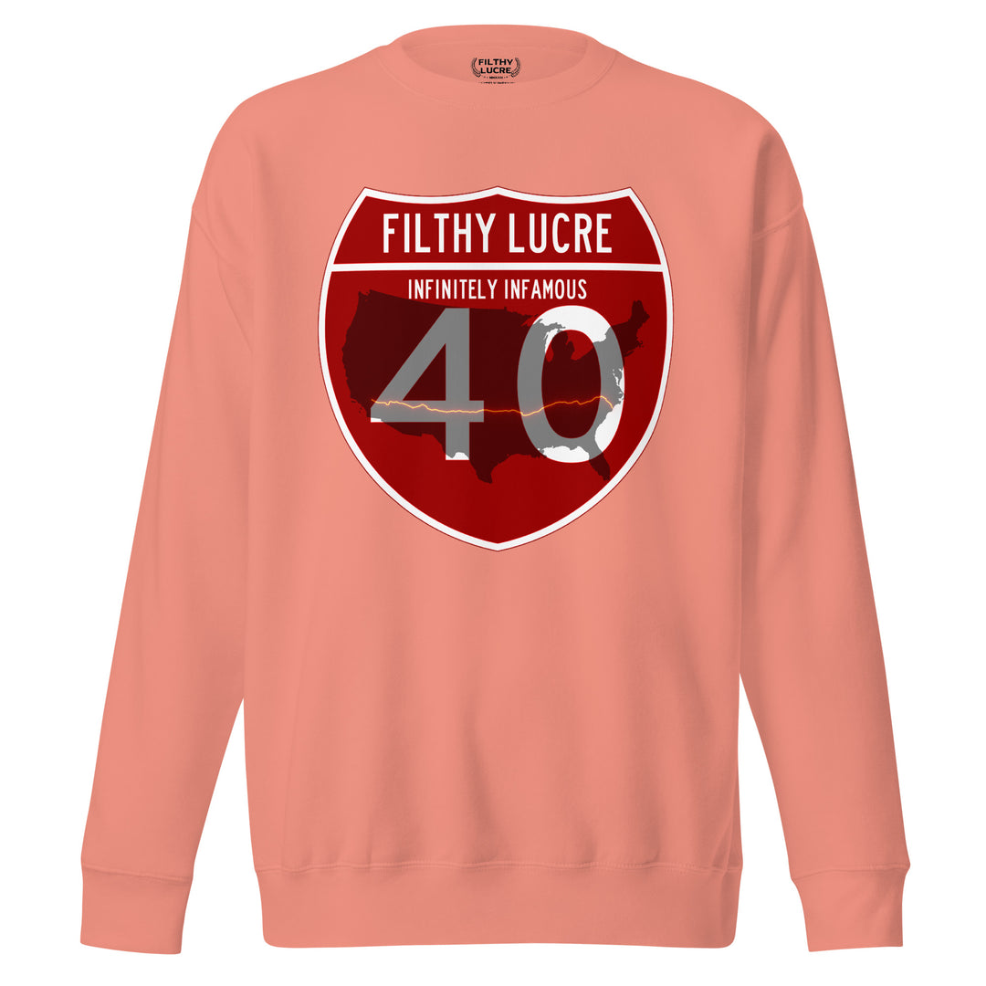 I-40 / CORRIDOR A SWEATSHIRT – ROUTES OF DESTINY